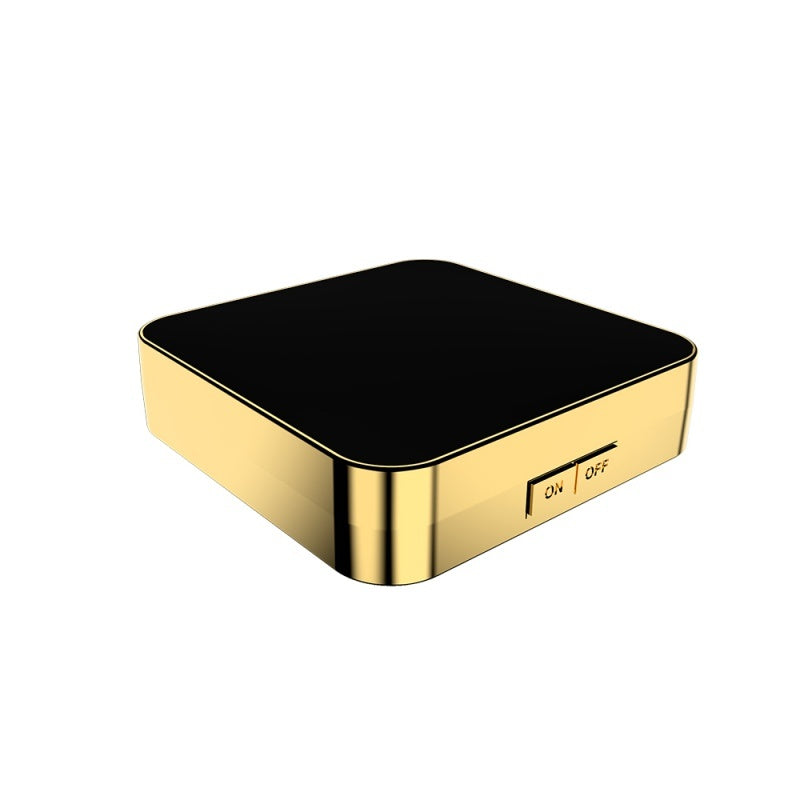 Illuminated Compact Mirror with Magnification