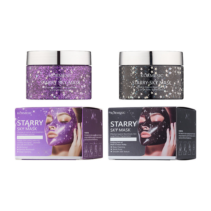 Starry Sky Black Peel Off Mask