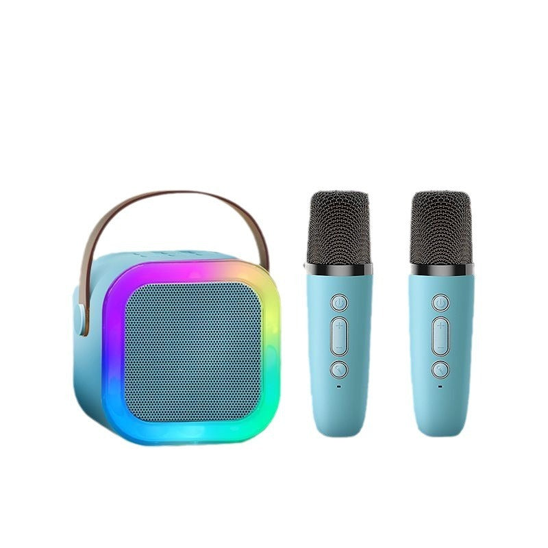 Wireless Bluetooth Audio Mini Microphone Singing And Singing All-in-one Machine Children's Family Ktv Suit