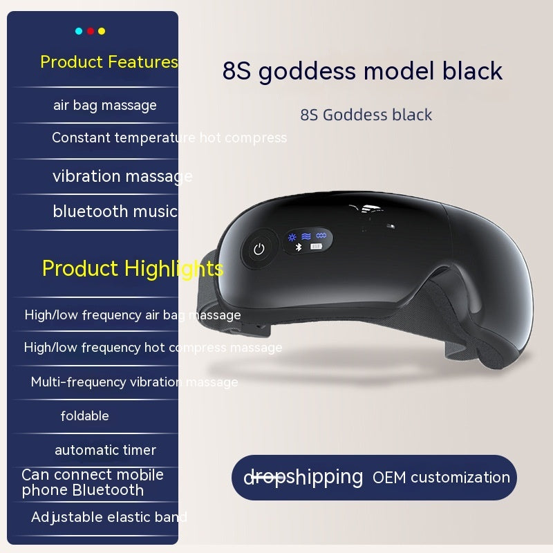 Eye Care Machine Hot Compress Vibration Massager