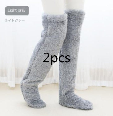 Long Fuzzy Fleece Warm Socks