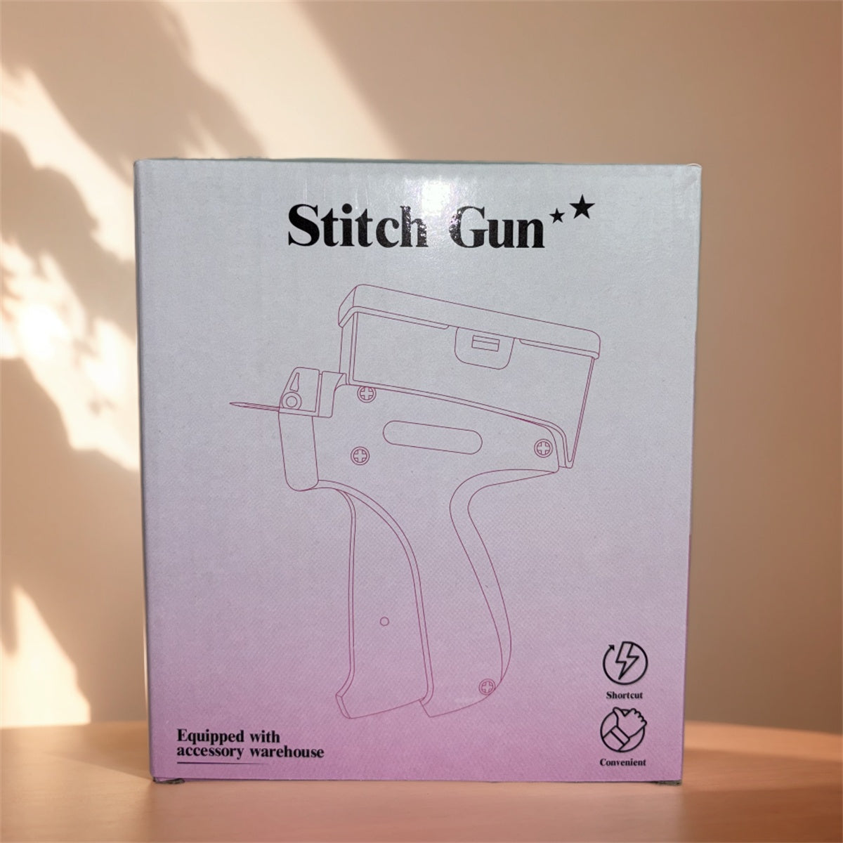 Quick Clothing Fixer, 1 Count Handheld Tag Attacher Gun With 5 Counts Needles & 1000pcs Barbs Fasteners, Sewing Craft Kit For Retail Hang Price Fabric