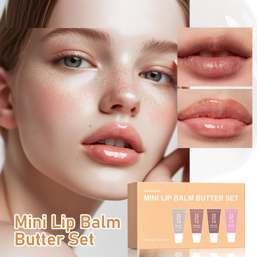 Mini Summer Butter Lip Balm Suit Nourishing Moisturizing Gloss