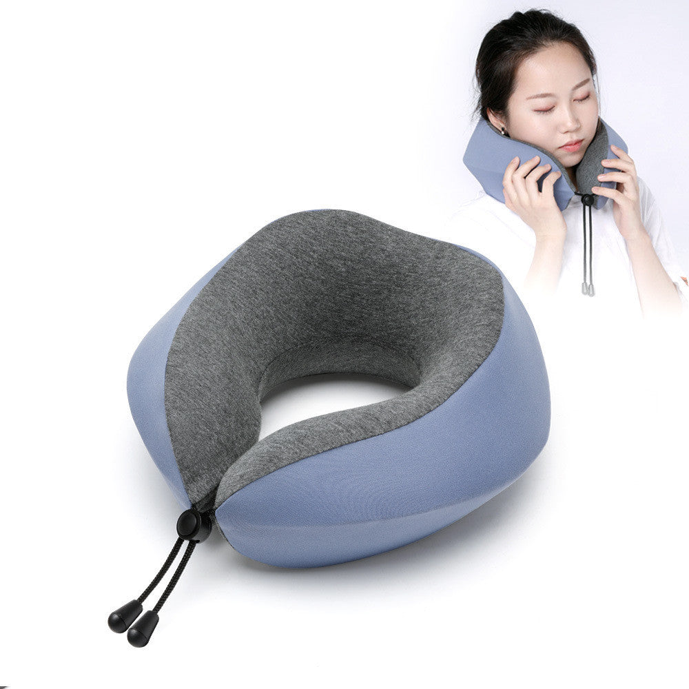 Slow Rebound Memory Foam Portable Travel Neck Pillow