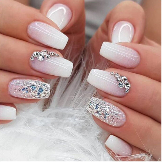 Mid-length Ballet Nail Manicure Wearable Nail Sticker