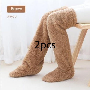 Long Fuzzy Fleece Warm Socks