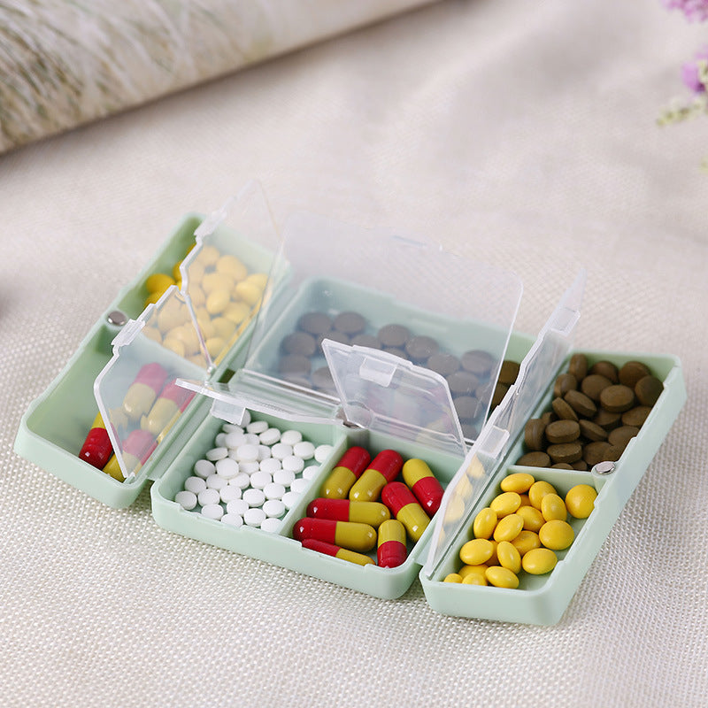 Weekly Pill Box 7 Days Foldable Travel Kit