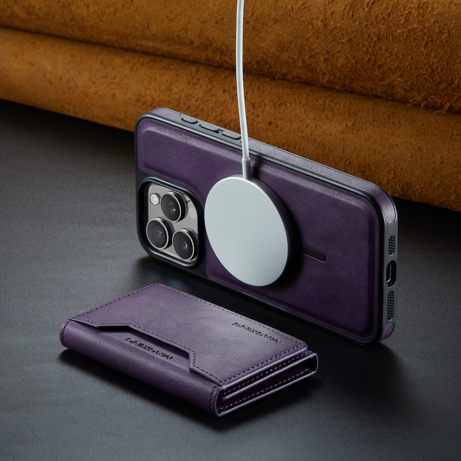 Multi-card Mobile Phone Case Card Wireless Charger