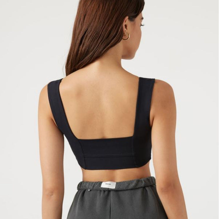 Fashion Personalized Yoga Vest Top For Women