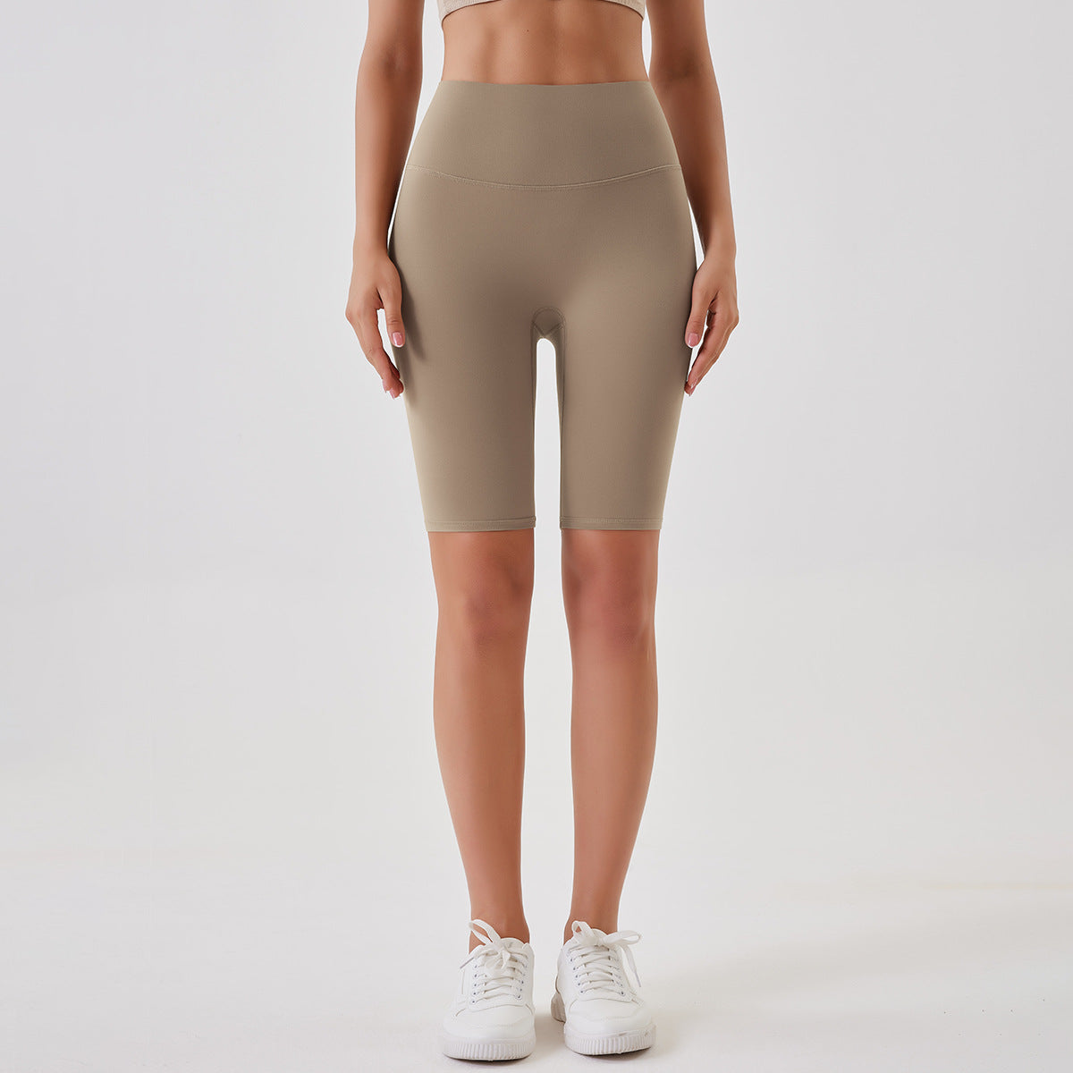 Breathable Double-sided Brushed Yoga Shorts