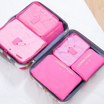 6pcs Travel Storage Compartment Set