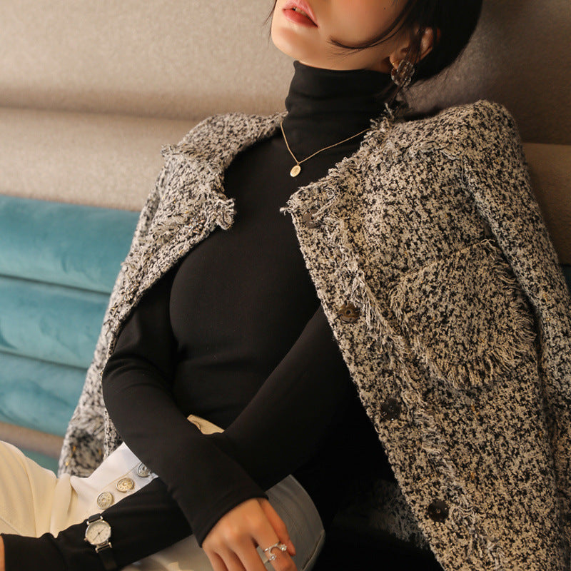 Mock Turtleneck Shirt Top for Women