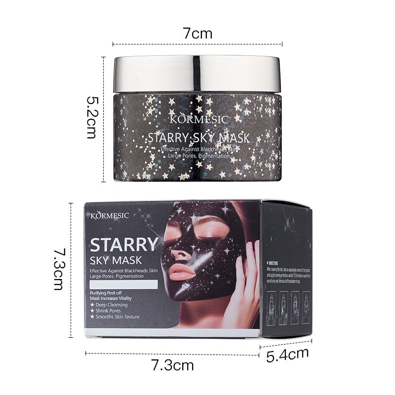 Starry Sky Black Peel Off Mask