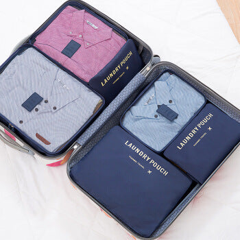 6pcs Travel Storage Compartment Set