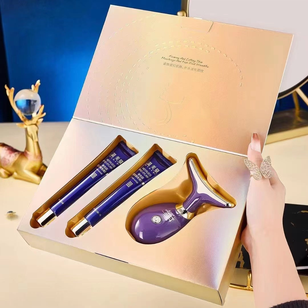 Anti-Wrinkle Firming Neck Massage Set Massage Device