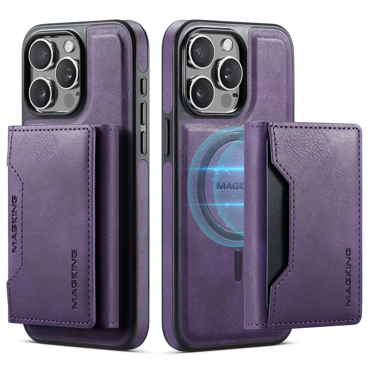 Multi-card Mobile Phone Case Card Wireless Charger