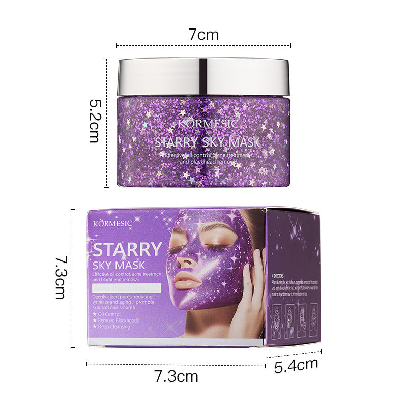 Starry Sky Black Peel Off Mask