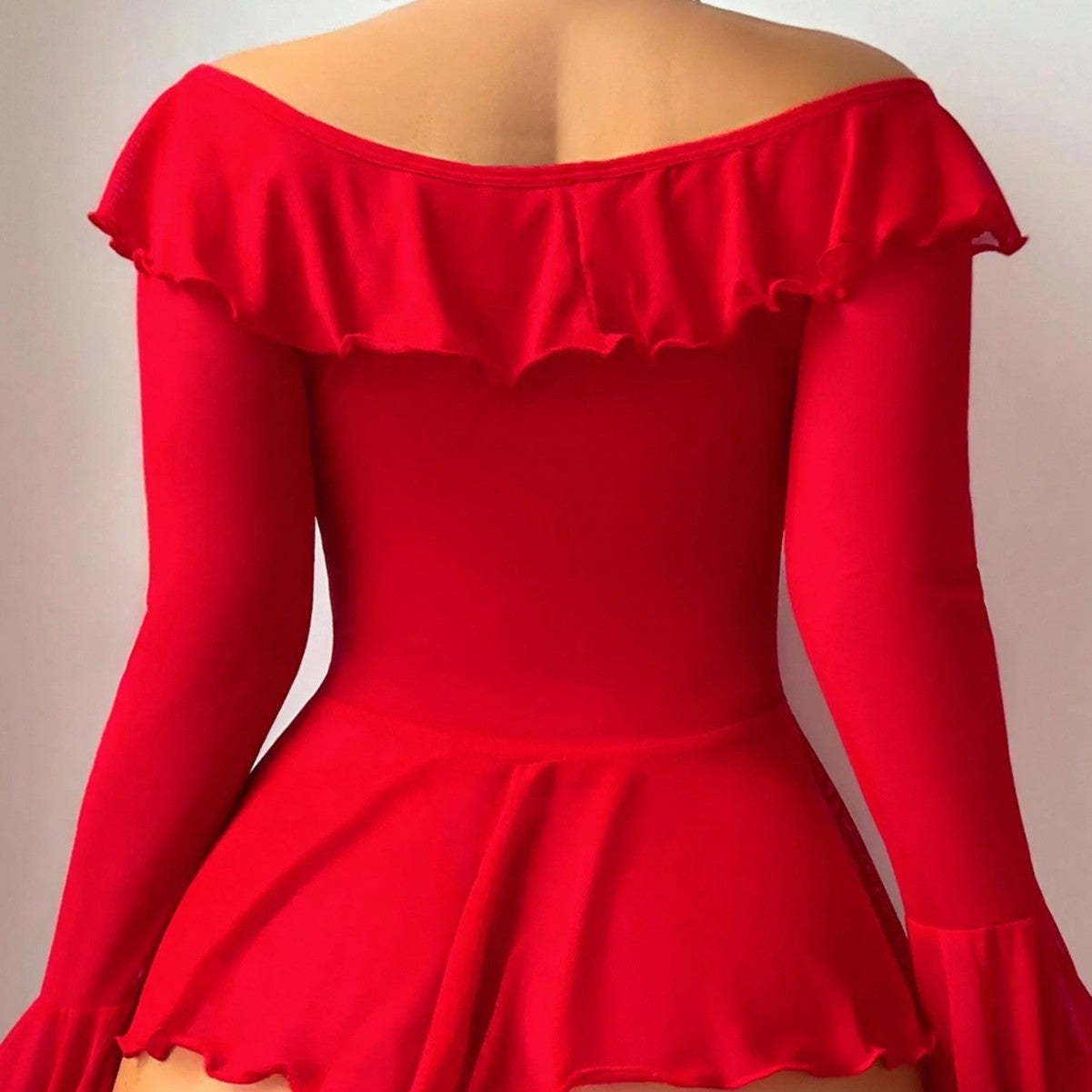 Sheer Mesh Off-shoulder Pure Desire Lingerie Underwear