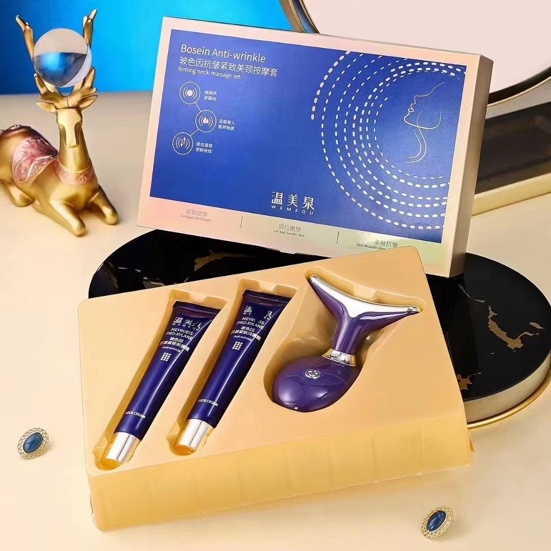 Anti-Wrinkle Firming Neck Massage Set Massage Device