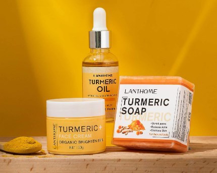 Ginger Turmeric 3-Piece Brightening Skin Care Set