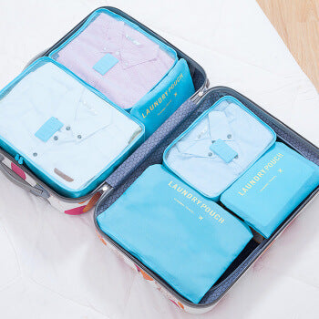 6pcs Travel Storage Compartment Set