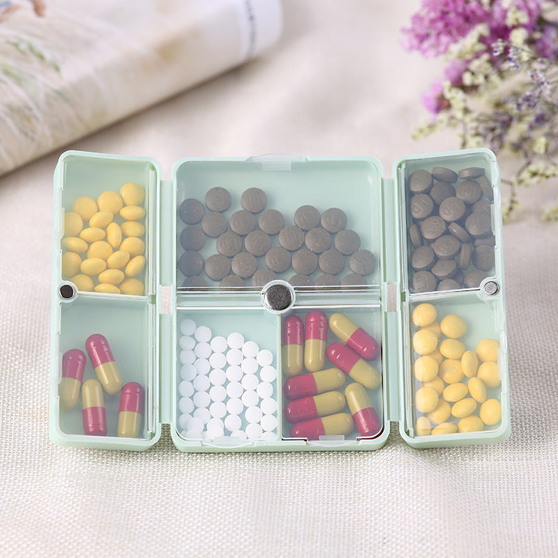 Weekly Pill Box 7 Days Foldable Travel Kit