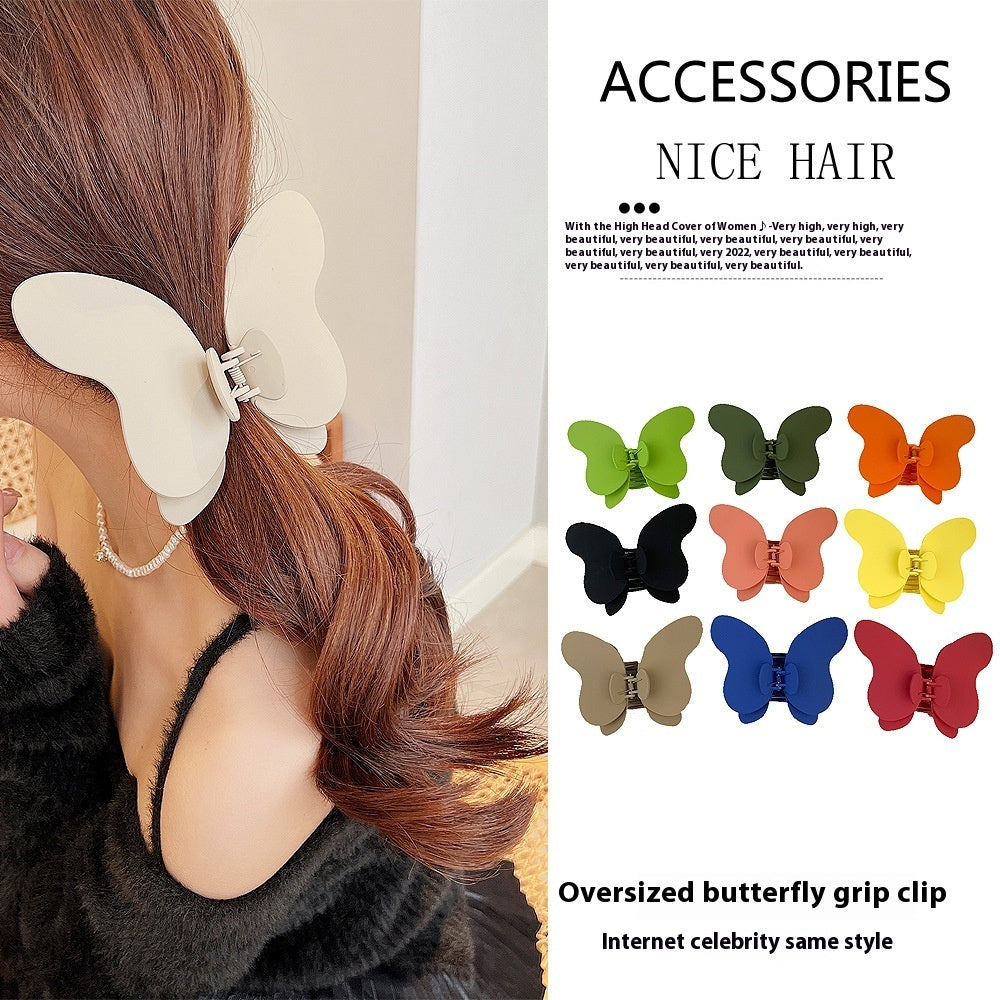 Oversized Butterfly Clip Headdress Hairpin