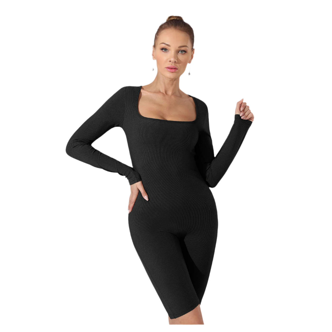Women's Solid Color Bodysuit