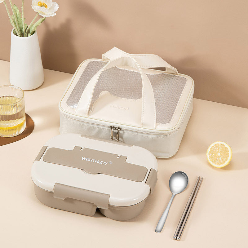 Portable Microwave Split Lunch Box