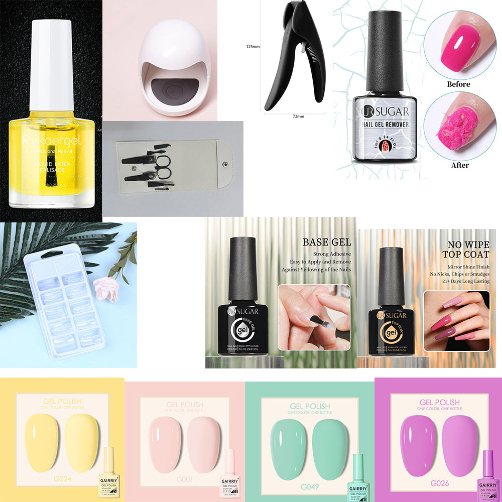 Coco Lasting Light Therapy Nail Polish Gel Set