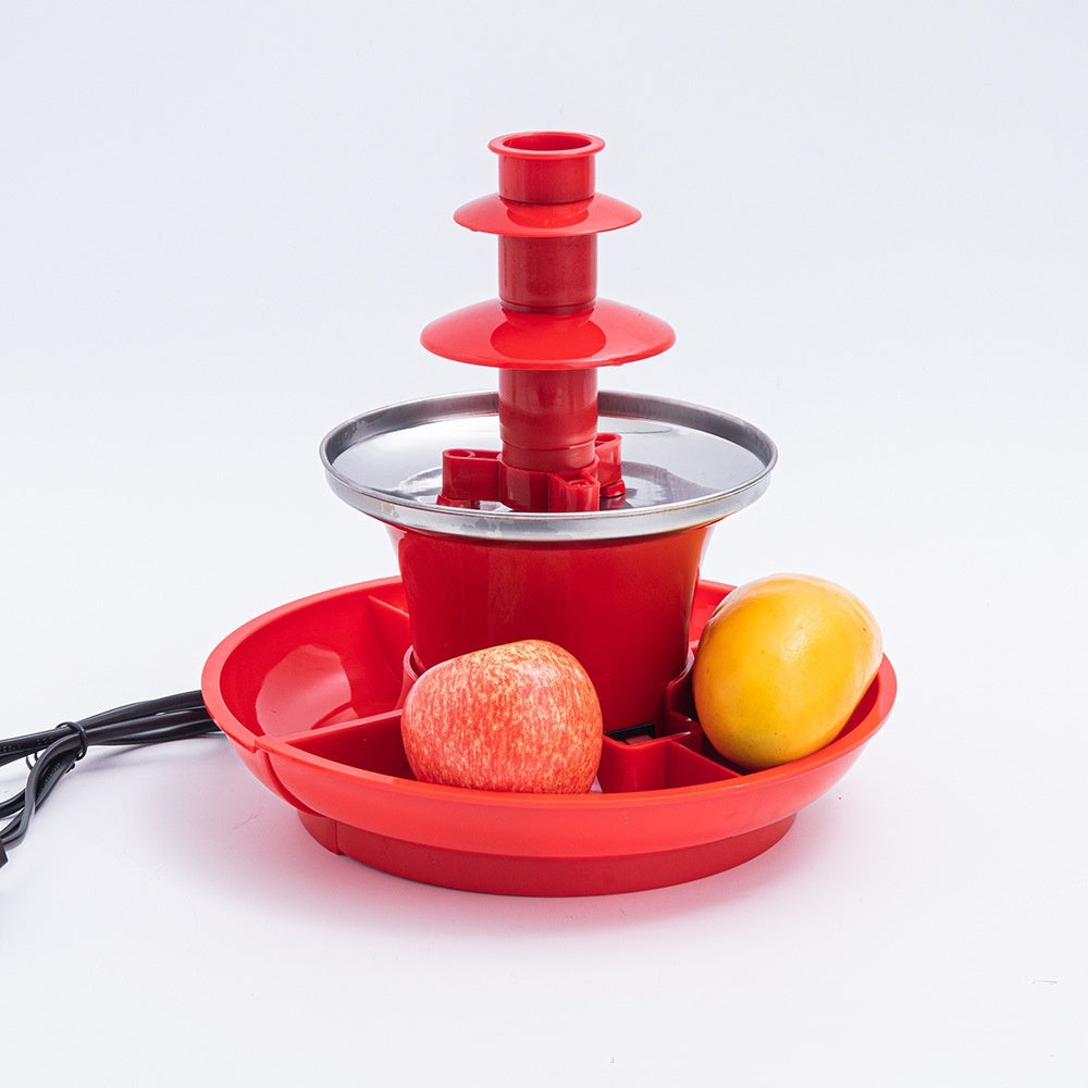 3-Tier Chocolate Fountain with Fruit Tray Base