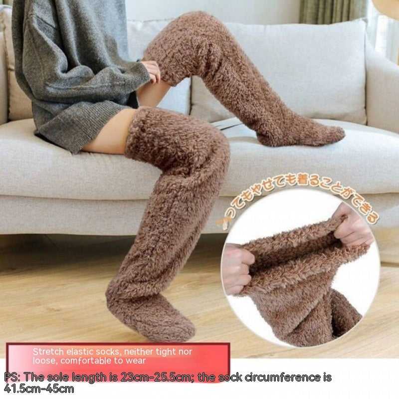 Long Fuzzy Fleece Warm Socks