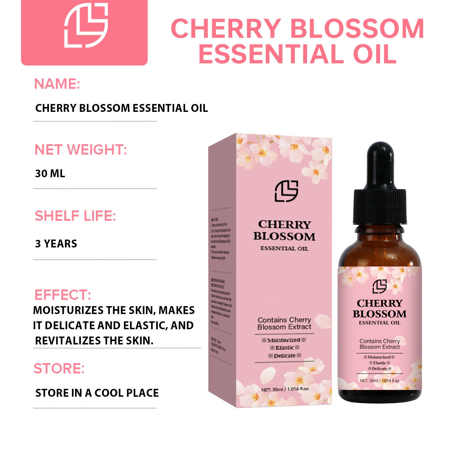 Cherry Blossom Face Treatment Oil 30ML