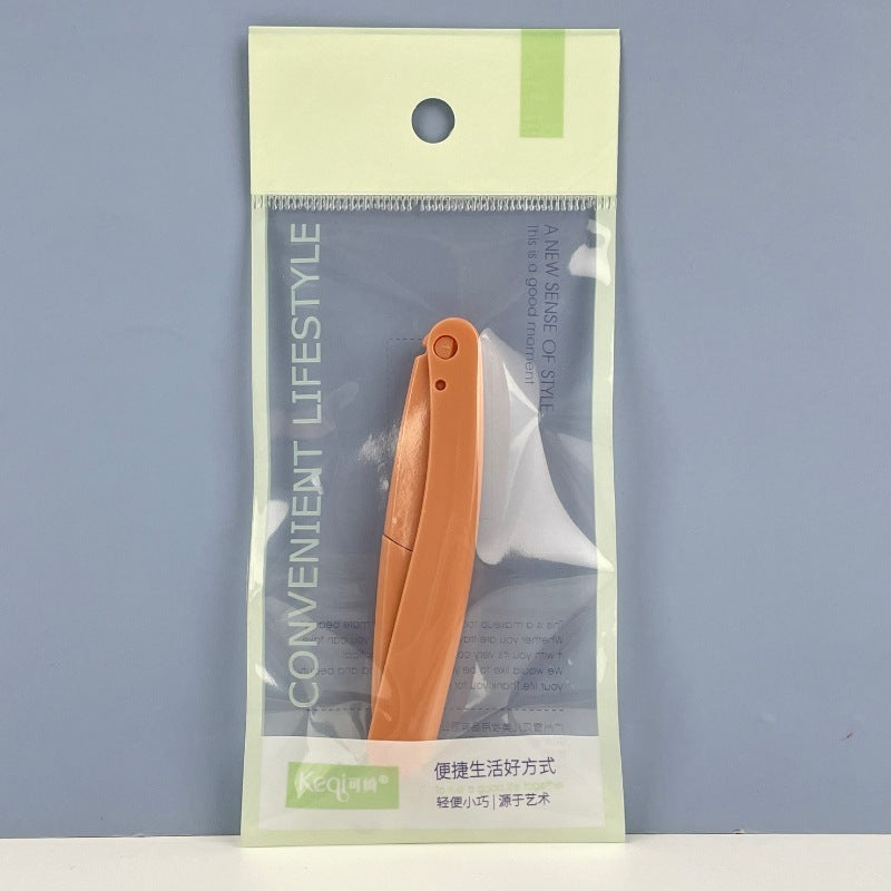 Stainless Steel Eyebrow Trimmer Razor Set