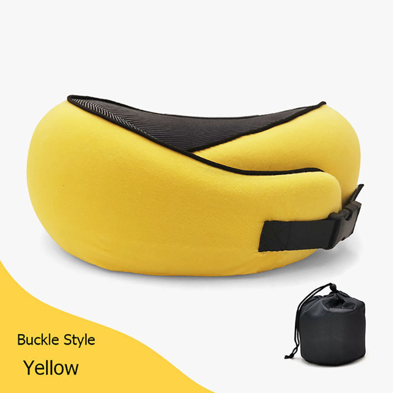 U-Shaped Memory Foam Headrest Travel Neck Pillow