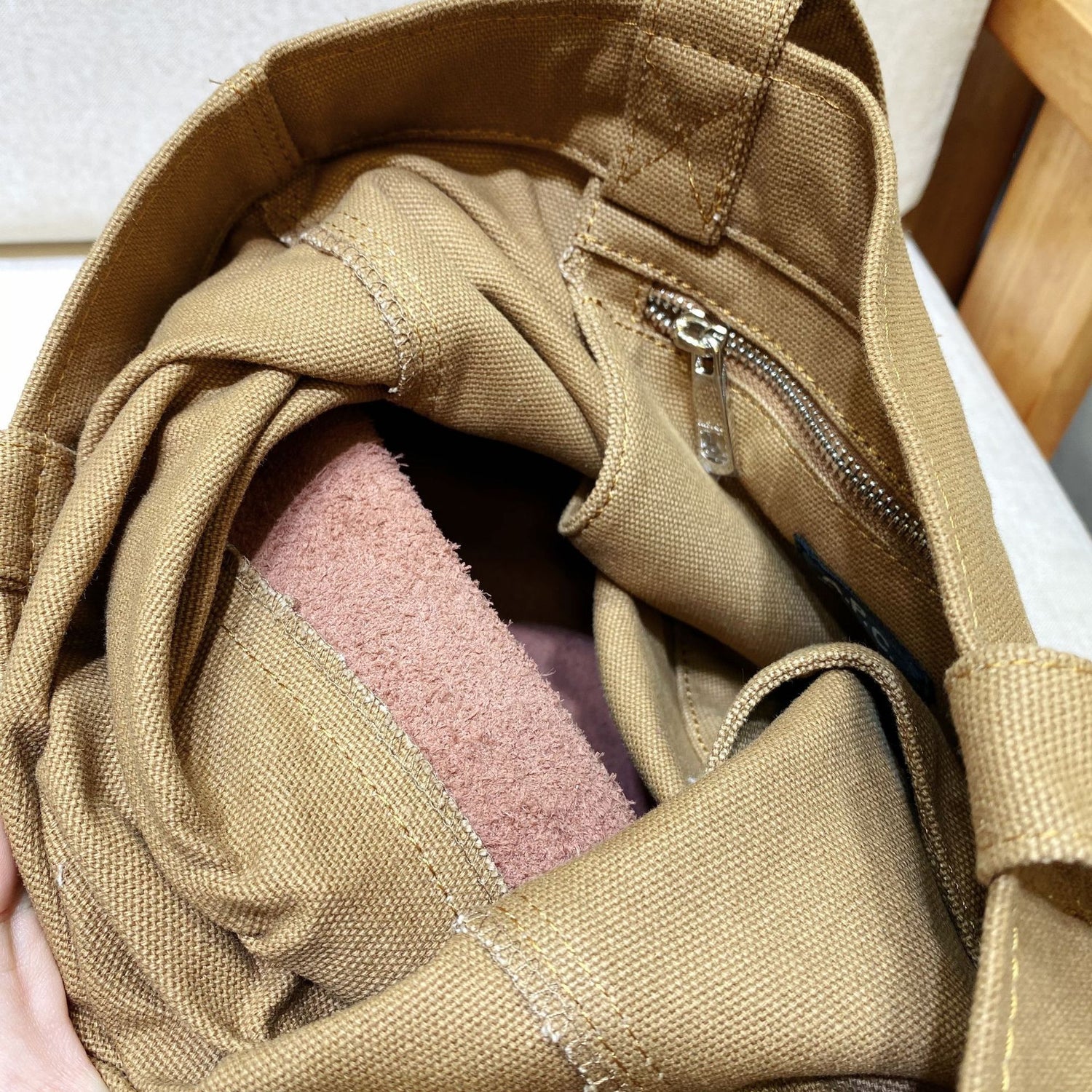 Denim Canvas And Leather Women's Bag Outdoor Travel Large Capacity Shoulder