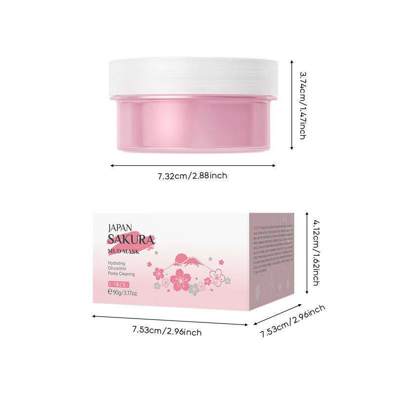 Cherry Blossom Mud Mask Hydrating And Cleaning