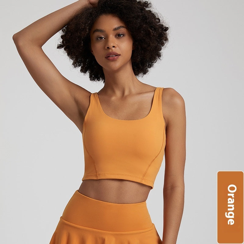 Sexy Beauty Back Sports Underwear Nude Feel Workout Bra