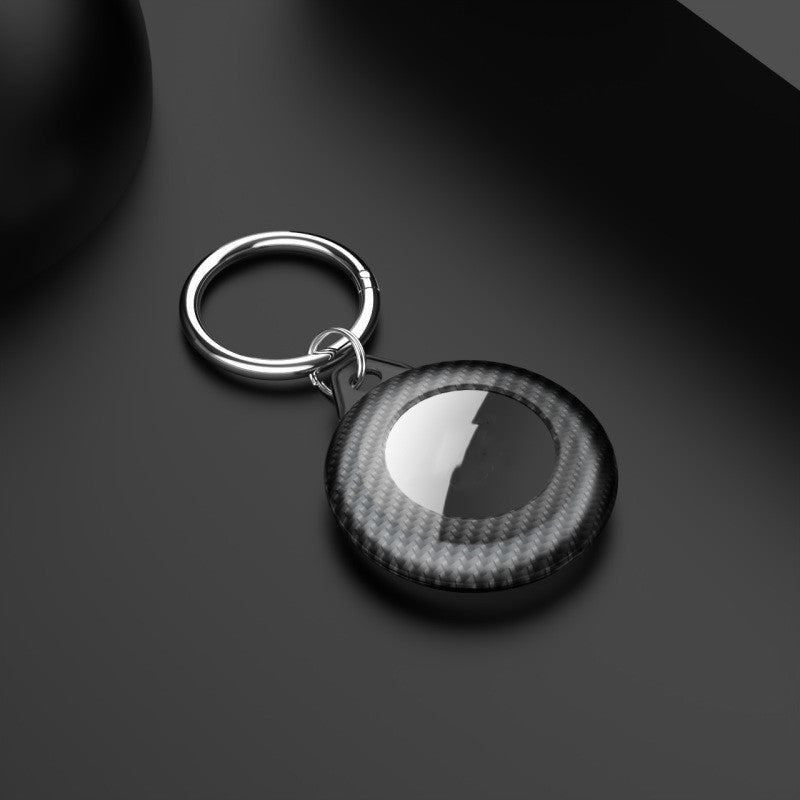 Suitable For Anti-lost Device Pp Carbon Fiber Pattern Keychain Frosted Ultra-thin Tracker Protective Cover