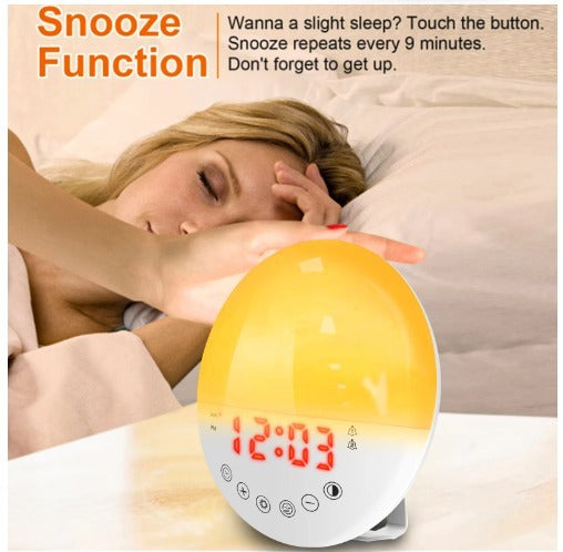 Popular Natural Light Siren Best Selling Halloween Wake Up Light