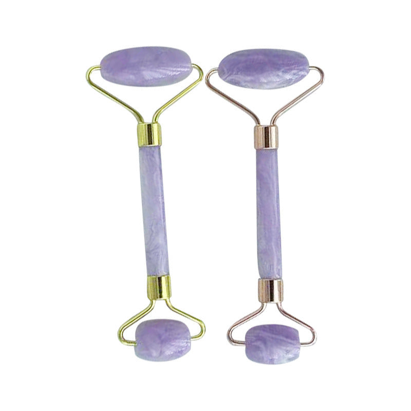 Lavender Crystal Double Head Massage Roller