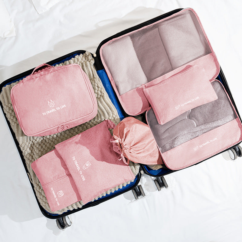 Travel Buggy Bag Cationic Seven-piece