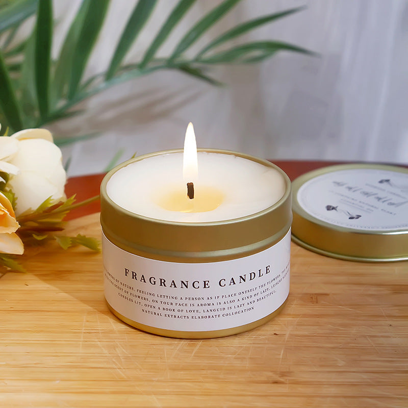 Travel Safe Essential Oil Aromatherapy Candle Improve Sleep + Relaxation