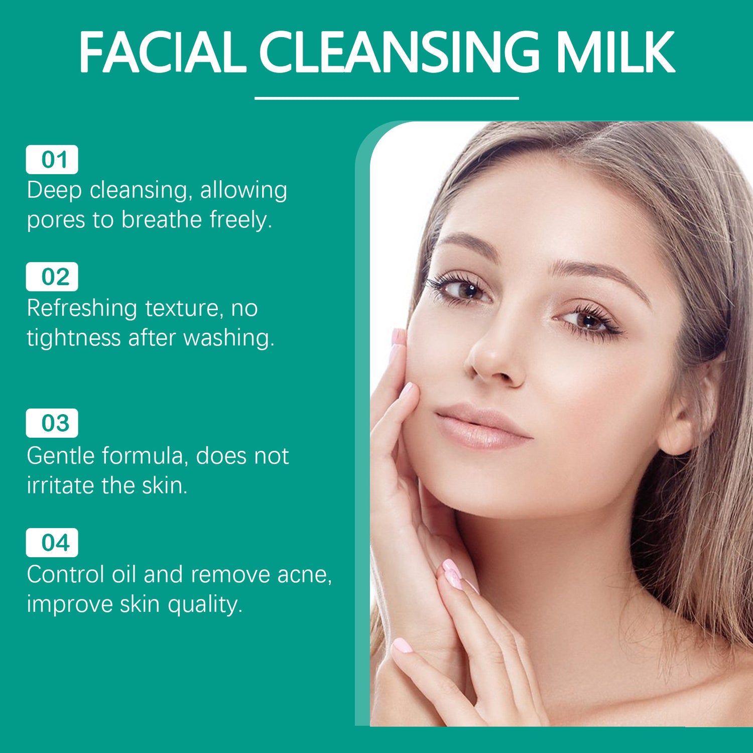 Salicylate Acne Facial Cleanser Moisturizing