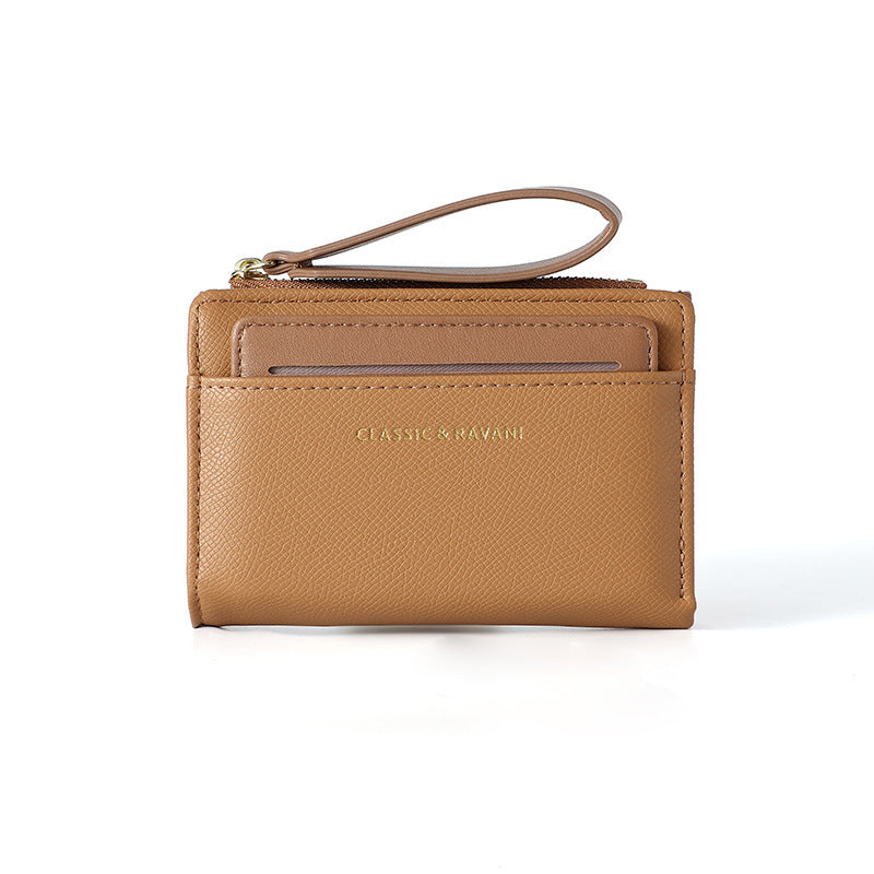 Elegant Simplicity Zipper Tie Wallet