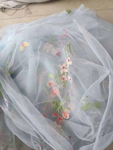 Long Sleeve Lace Green Puff Sleeve Prom