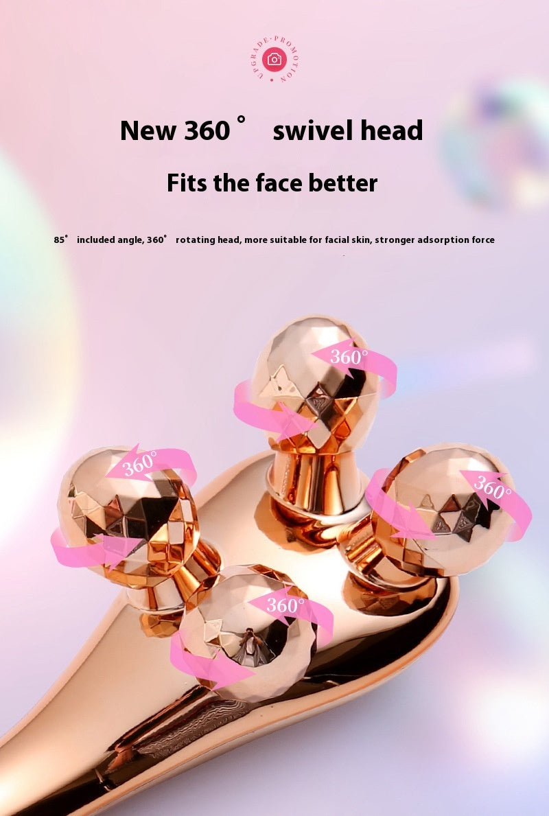 4D Face Slimming Four-Wheel Full Body Massage Device