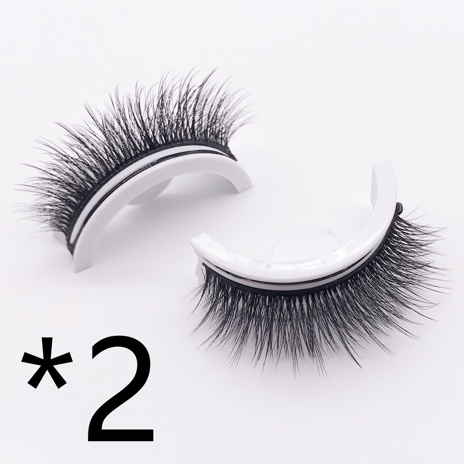 Natural Type Self Adhesive False Eyelashes Can Be Repeated Without Glue