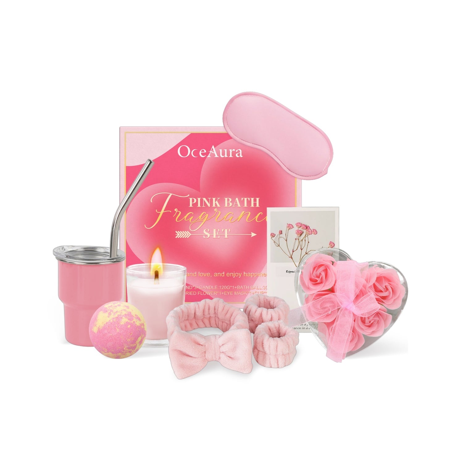 Bath Aromatherapy Set To Relax And Enjoy The Fragrance