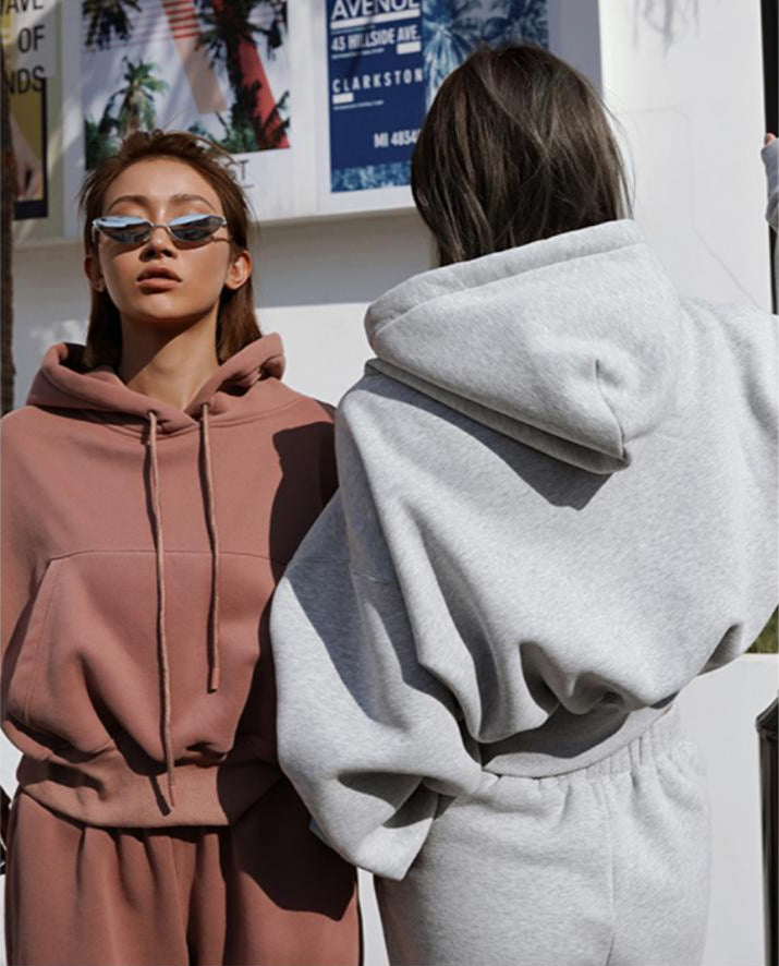 Women's Casual Hoodie and Sweatpants Set